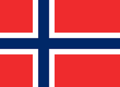 Flagge von Norwegen
