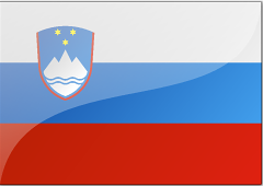 Flagge von Slowenien