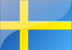 Flagge von Schweden
